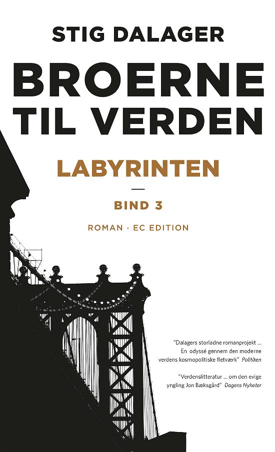 Cover for Stig Dalager · Broerne til verden: Labyrinten (Heftet bok) [3. utgave] (2020)