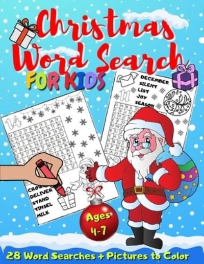 Cover for Seul Rouling · Christmas Word Search for Kids Ages 4-7 (Taschenbuch) (2020)