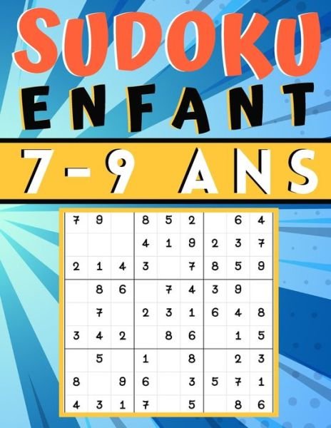 Cover for Sudoku Enfant Mino Print · Sudoku enfant 7-9 Ans (Paperback Book) (2020)