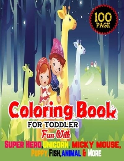 Cover for Mosaruf Reza · Coloring Book For Toddler (Paperback Book) (2020)