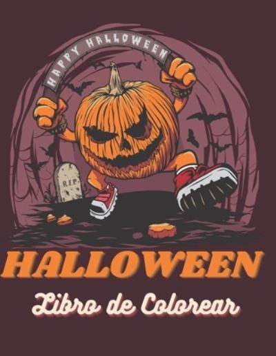 Cover for Trendy Art · Halloween Libro de Colorear (Paperback Book) (2020)