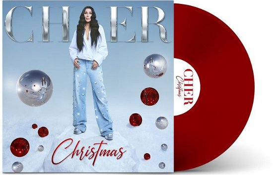 Cover for Cher · Christmas (LP) [Limited Ruby Red Vinyl edition] (2023)