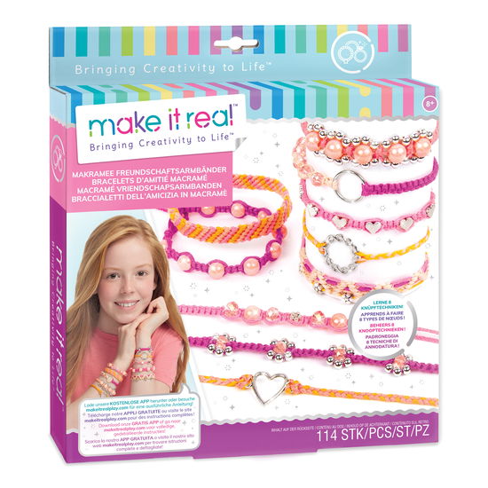 Cover for Make It Real · Make It Real: Braccialetti Dell'Amicizia In Macrame' (MERCH)