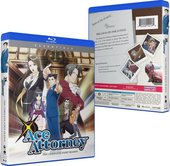 Cover for Ace Attorney: Complete Season 1 (Blu-ray) (2021)