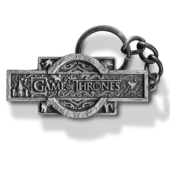 Game Of Thrones: Opening Sequence Logo Keychain - The Noble Collection - Merchandise - The Noble Collection - 0849241002189 - 25. oktober 2018