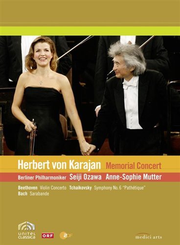 Cover for Berliner Philharmoniker · Berliner Philharmoniker - Karajan Memorial Concert (DVD) (2009)
