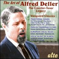 Alfred Deller The Art Of - Alfred Deller / Deller Consort - Music - ALTO CLASSICS - 0894640001189 - January 7, 2008
