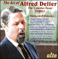 Alfred Deller The Art Of - Alfred Deller / Deller Consort - Musiikki - ALTO CLASSICS - 0894640001189 - maanantai 7. tammikuuta 2008