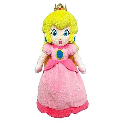 NINTENDO - Plush Mario Bros Princess Peach 27cm - Plüsch - Mercancía - Together + - 3760259930189 - 7 de febrero de 2019