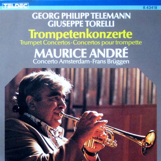 Trumpet Concertos - Andre' Maurice / Concerto Amsterdam / Bruggen Frans - Music - TELDEC - 4001408434189 - August 10, 1986