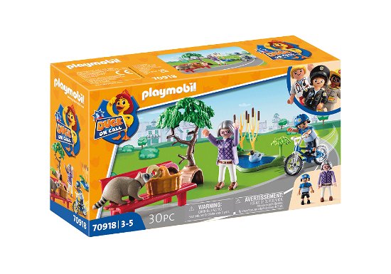Cover for Playmobil · Playmobil 70918 DOC - Politieactie Pak de Dief! (Toys)