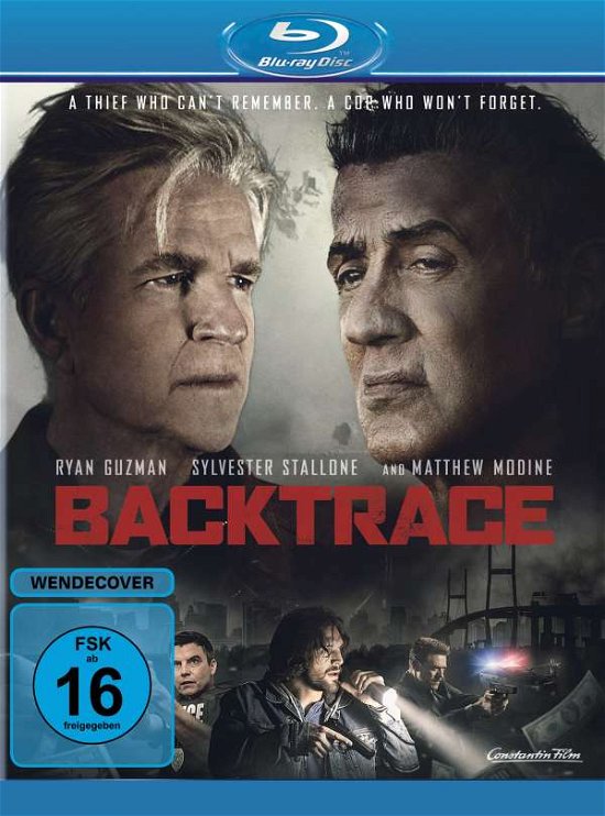 Cover for Sylvester Stallone,matthew Modine,ryan Guzman · Backtrace (Blu-Ray) (2019)