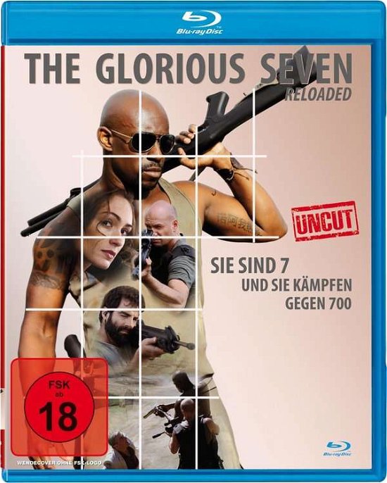Cover for Kwarteng / Carrera · The Glorious Seven Reloaded (Uncut Edition) » Blur (Blu-ray) (2019)