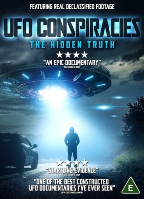 Cover for Ufo Conspiracies the Hidden Truth · Ufo Conspiracies - The Hidden Truth (DVD) (2020)