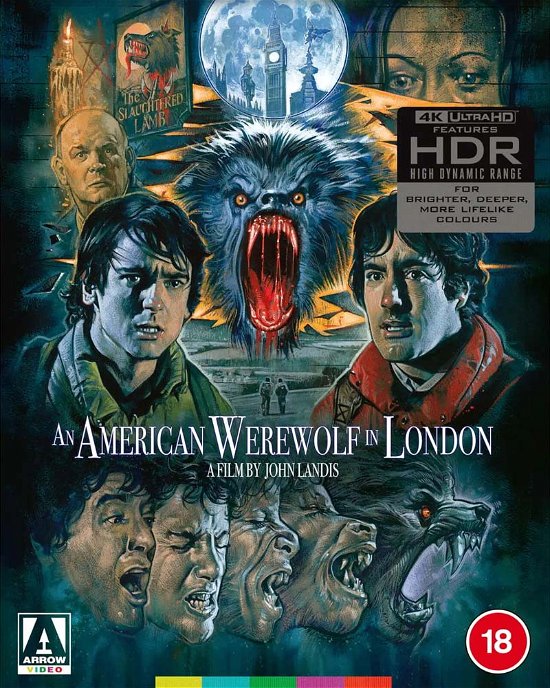 Cover for An American Werewolf in London · An American Werewolf In London Limited Edition 4k Ultra Hd (Import DE) (Blu-ray) [Limited edition] (2022)