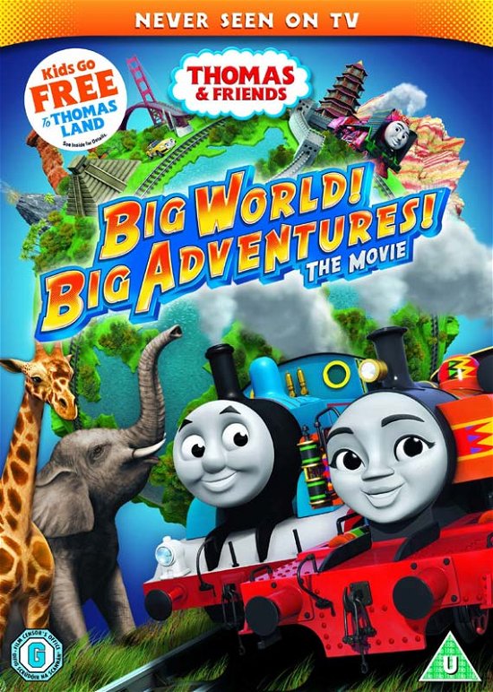 Cover for Thomas &amp; Friends - Big World! · Thomas and Friends - Big World, Big Adventures The Movie (DVD) (2018)