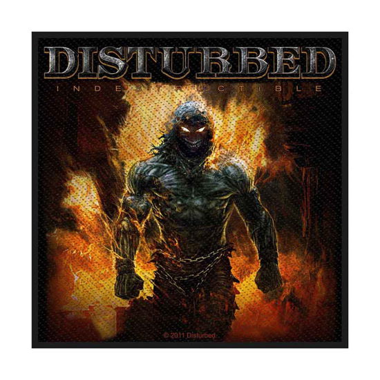 Disturbed Standard Woven Patch: Indestructible - Disturbed - Marchandise - PHD - 5055339732189 - 19 août 2019
