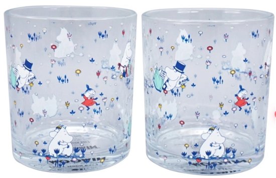 Glasses Set Of 2 Boxed (300Ml) - Moomin - Moomin - Marchandise - MOOMIN - 5055453496189 - 