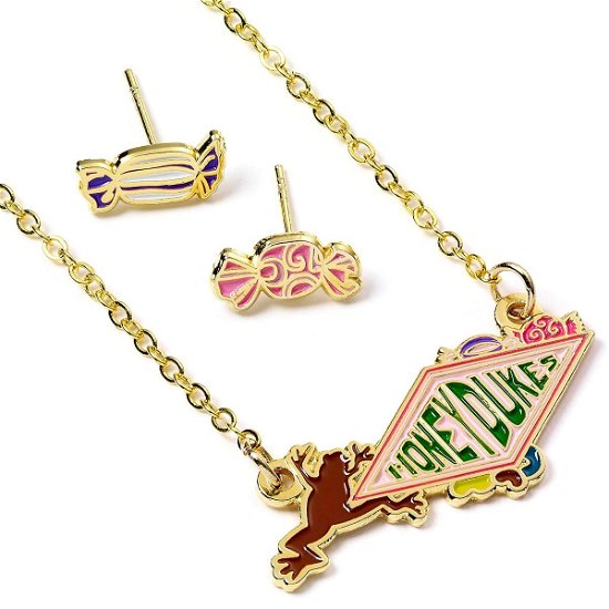 Harry Potter - Honeydukes - Earrings Necklace Set - Carat - Merchandise -  - 5055583441189 - 