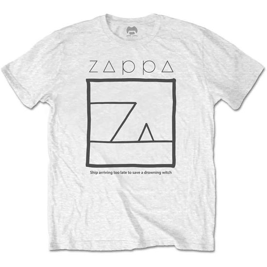 Frank Zappa Unisex T-Shirt: Drowning Witch - Frank Zappa - Fanituote - MERCHANDISE - 5056170693189 - tiistai 21. tammikuuta 2020