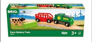Cover for Brio · Brio Farm Battery Train (MERCH)