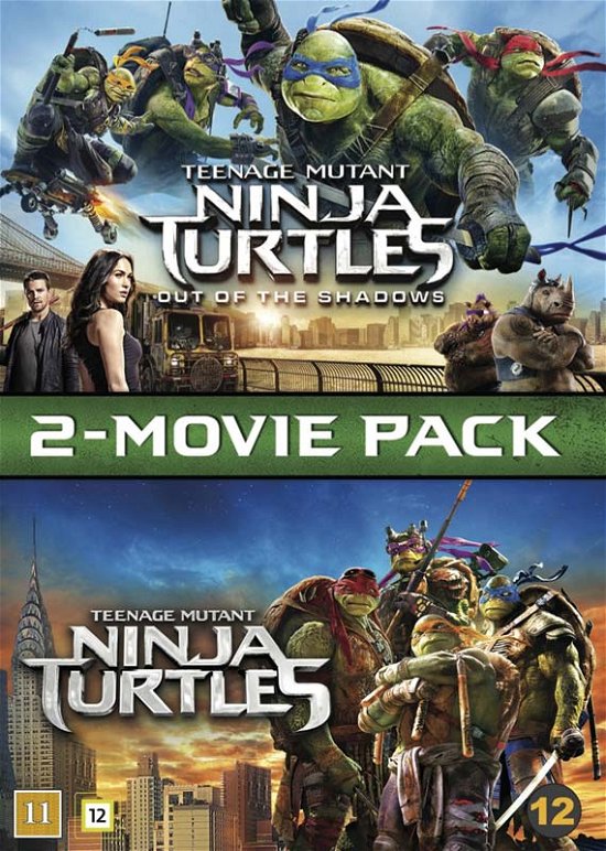 Cover for Teenage Mutant Ninja Turtles 2-Movie Collection (DVD) (2016)