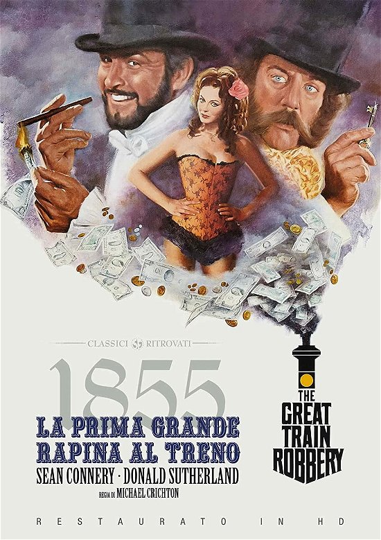 Cover for 1855: La Prima Grande Rapina a · 1855: La Prima Grande Rapina (DVD) (2021)