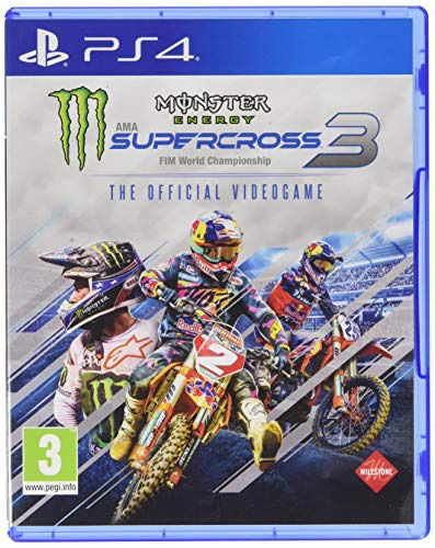 Cover for Milestone · Monster Energy Supercross 3 (PS4) (2020)