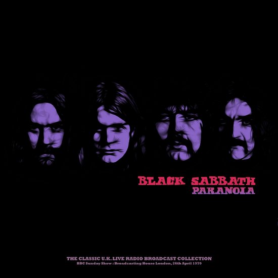 Cover for Black Sabbath · BBC Sunday Show Broadcasting House London 26th April 1970 (Purple Vinyl) (LP) (2022)