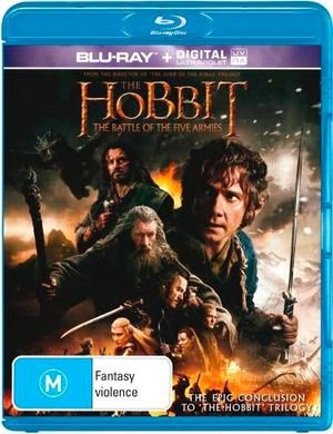 Hobbit, The: the Battle of the Five Armies - Hobbit: the Battle of the Five Armies - Film - WARNER - 9398711545189 - 26. marts 2015