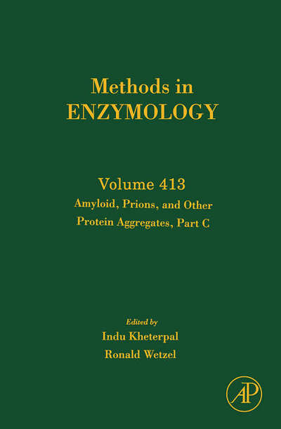 Cover for Indu Kheterpal · Amyloid, Prions, and Other Protein Aggregates, Part C - Methods in Enzymology (Hardcover bog) (2006)