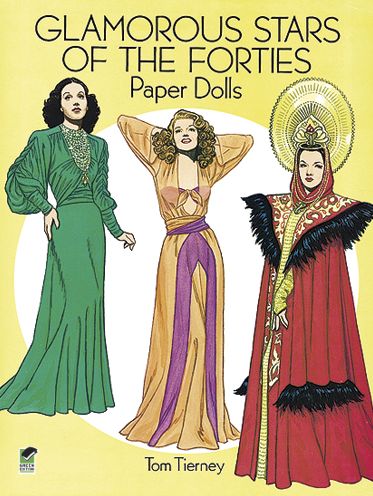 Glamorous Stars of the Forties Paper Dolls - Dover Celebrity Paper Dolls - Tom Tierney - Merchandise - Dover Publications Inc. - 9780486280189 - February 1, 2000