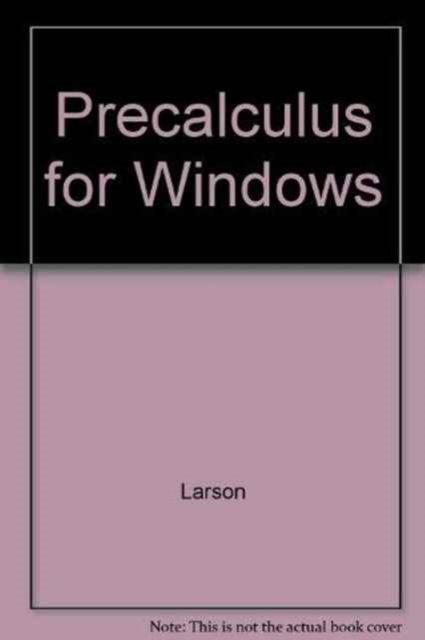 Cover for Larson · Precalculus CD-ROM, Windows Format, Fourth Edition (CD-ROM) (1997)