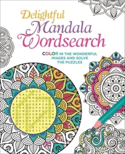 Cover for Eric Saunders · Delightful Mandala Wordsearch (Buch) (2022)