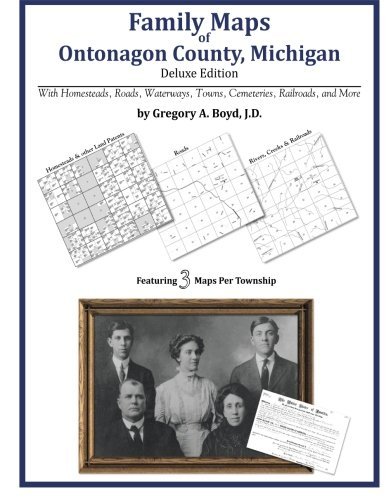 Cover for Gregory A. Boyd J.d. · Family Maps of Ontonagon County, Michigan (Paperback Bog) (2010)