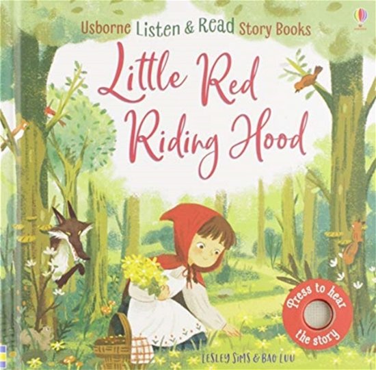 Cover for Lesley Sims · Little Red Riding Hood - Listen &amp; Read Story Books (Board book) (2019)
