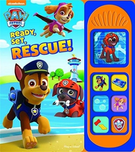 Cover for PI Kids · Nickelodeon PAW Patrol: Ready, Set, Rescue! Sound Book (Kartonbuch) (2018)