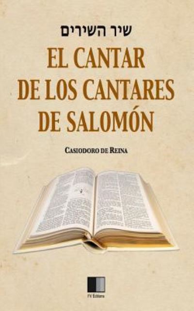 Cover for Casiodoro De Reina · El Cantar de los Cantares de Salomon (Paperback Book) (2017)