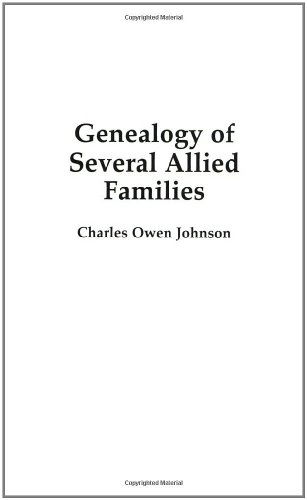 Cover for Charles Johnson · Genealogy of Several Allied Families (Paperback Book) (1998)