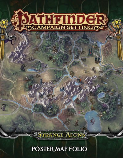 Pathfinder Campaign Setting: Strange Aeons Poster Map Folio - Paizo Staff - Gra planszowa - Paizo Publishing, LLC - 9781601259189 - 14 lutego 2017