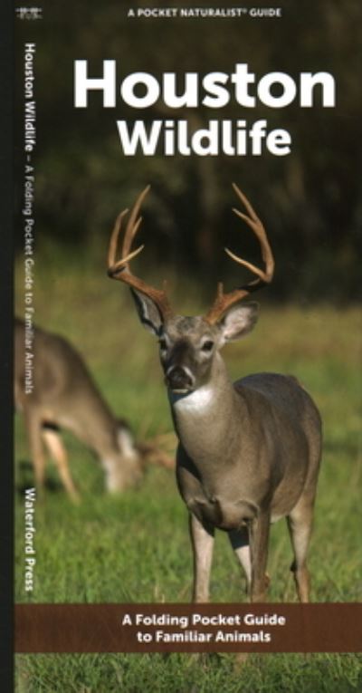 Cover for Waterford Press · Houston Wildlife: A Folding Pocket Guide to Familiar Animals (Pamphlet) (2023)