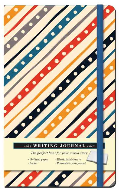 Cover for Editors of Thunder Bay Press · Multi Stripe Journal - Thunder Bay Journals (Hardcover Book) (2016)