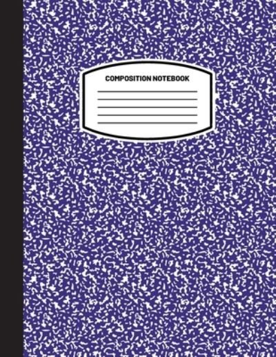 Classic Composition Notebook: (8.5x11) Wide Ruled Lined Paper Notebook Journal (Navy Blue) (Notebook for Kids, Teens, Students, Adults) Back to School and Writing Notes - Blank Classic - Bøker - Blank Classic - 9781774762189 - 3. mars 2021
