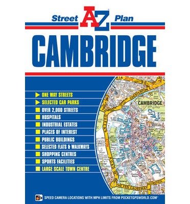 Cover for Geographers' A-Z Map Company · Cambridge Street Plan - A-Z Street Plan S. (Map) (2013)