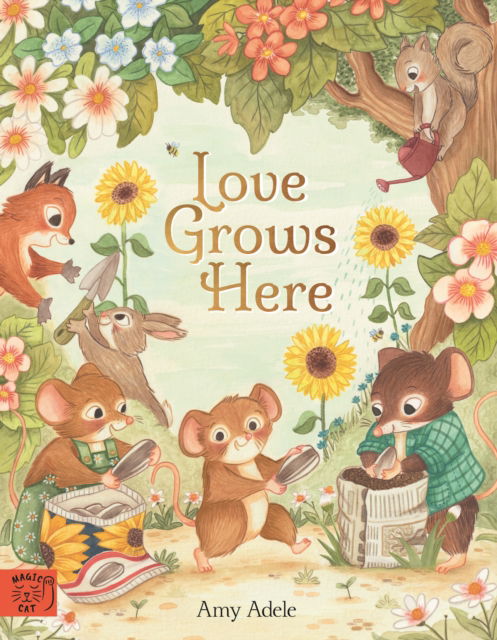 Cover for Amy Adele · Love Grows Here (Paperback Book) (2025)