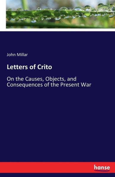 Cover for Millar · Letters of Crito (Book) (2017)