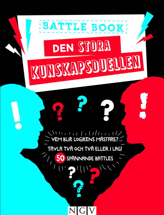 Cover for Den stora kunskapsduellen - Logiska gåtor för två (Bound Book) (2023)