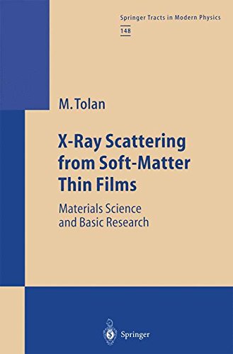 Cover for Metin Tolan · X-Ray Scattering from Soft-Matter Thin Films: Materials Science and Basic Research - Springer Tracts in Modern Physics (Paperback Book) [Softcover reprint of the original 1st ed. 1999 edition] (2013)