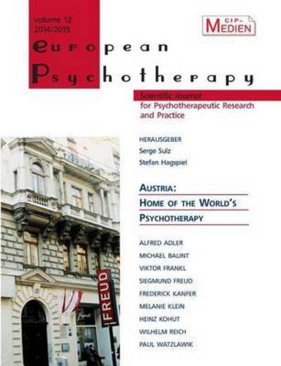 Cover for Serge Sulz · European Psychotherapy 2014/2015 (Paperback Book) (2015)