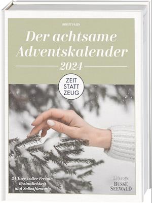 Cover for Birgit Fazis · Zeit statt Zeug: Der achtsame Adventskalender 2024 (Book) (2024)